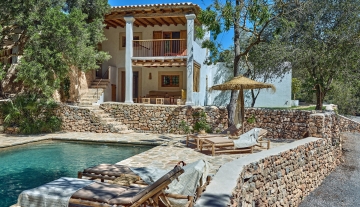 Resa Esatates for sale finca st rafael Ibiza modern 1.exterior pool.jpg